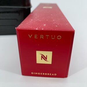 Nespresso Vertuo Gingerbread Pods in Red and Gold